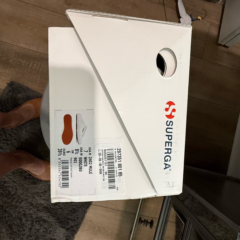 Superga White Boxed Footwear